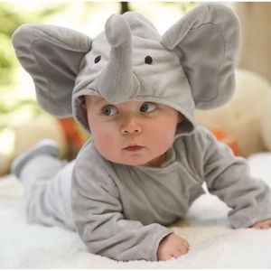 Pottery Barn Kids elephant costume size 0-6 months